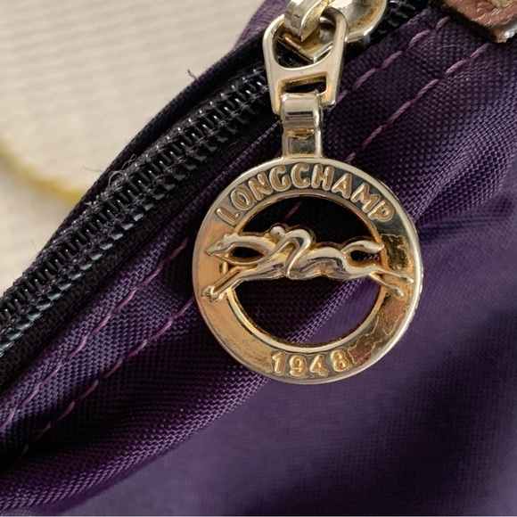 Longchamp Le Pliage Shopping purple nylon bag - Picture 4 of 16